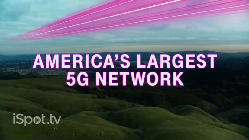 "T-MOBILE: AMERICA'S LARGEST 5G NETWORK" :30s Commercial